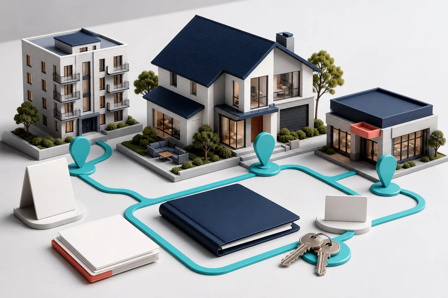 BiCRMY Real Estate için bağlantılı gayrimenkul portföy operasyonu